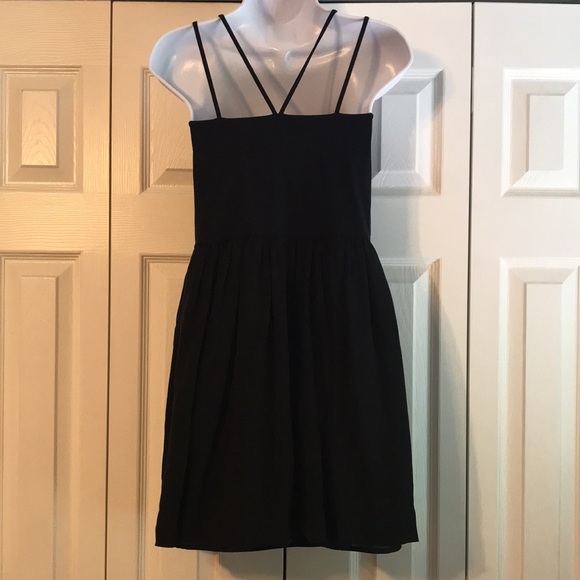 Theory Double Spaghetti Strap Cross Back Dress Women’s One Size Fits All - Picture 2 of 8